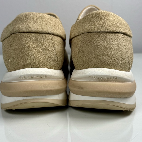 Aquatalia Beige Slip-On Sneakers - Picture 6 of 15
